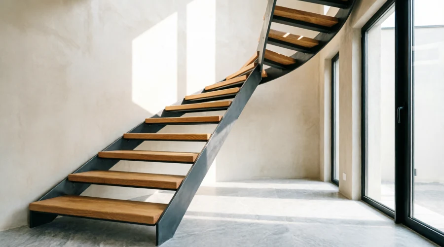 Как создаются надёжные лестницы: от проекта до установки