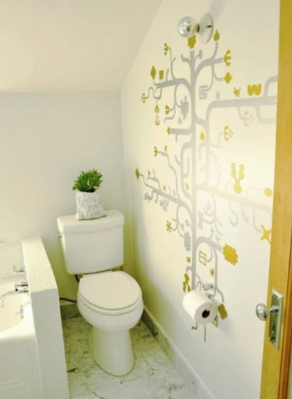 Цветовое решение для дизайна туалета 15