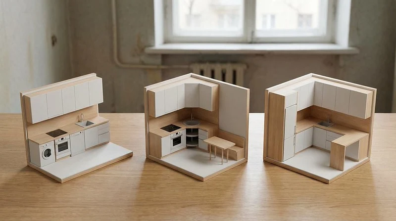 планировки кухни