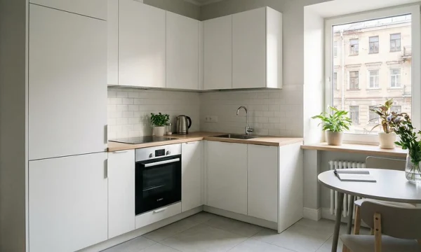 Дизайн маленькой кухни: эргономика, зонирование и выбор материалов для интерьера до 6 м&sup2;