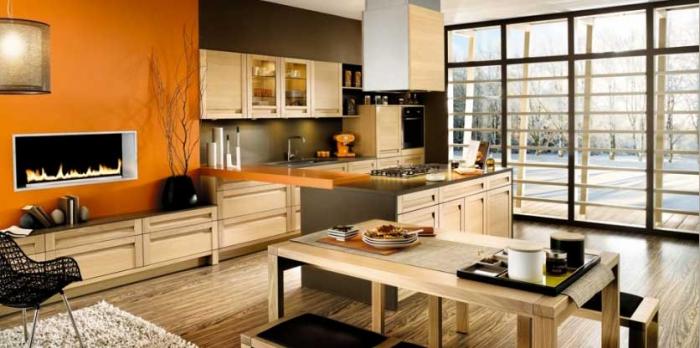 Дизайн кухни-гостиной - фото 12
