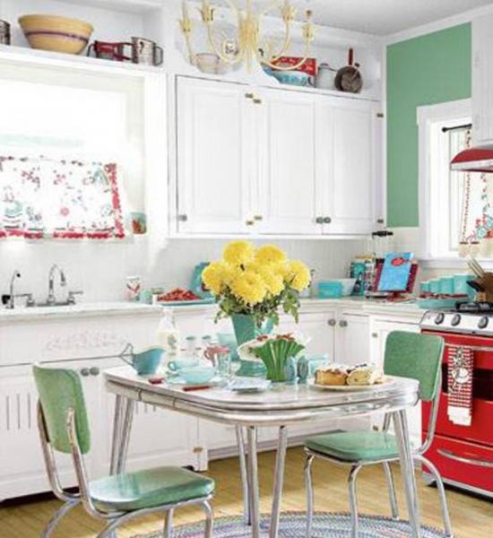 Кухонные столы для маленькой кухни – фото 3
