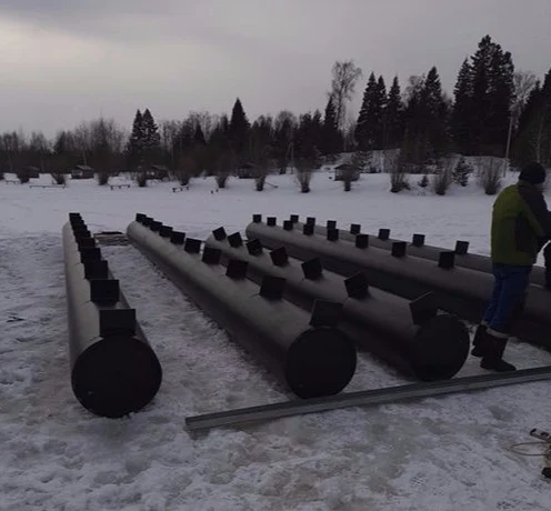 Пластиковые понтоны