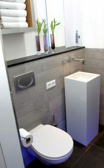 Дизайн туалета 1,5 кв. м 2