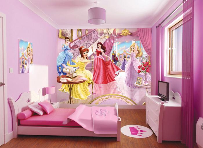 Фото дизайна детской комнаты для девочки