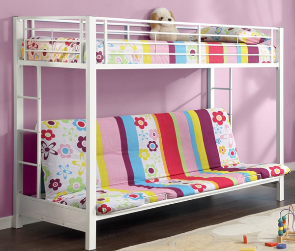 Детская кровать с встроенным диваном - 6